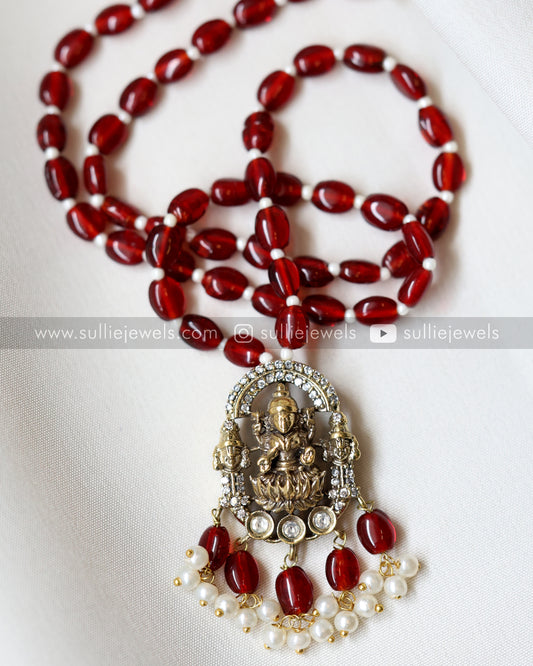 Goddess Bead Pendant with Earring