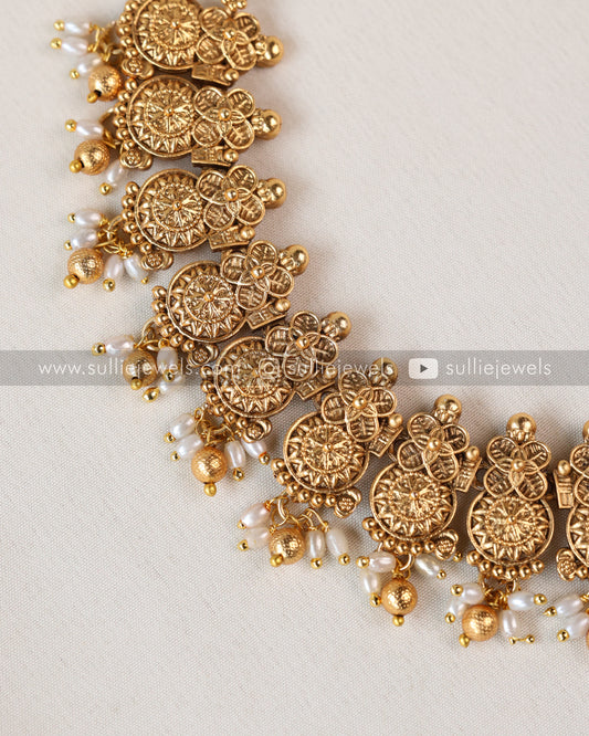 Sullie Basic - No Idol Guttapusalu Necklace with Stud