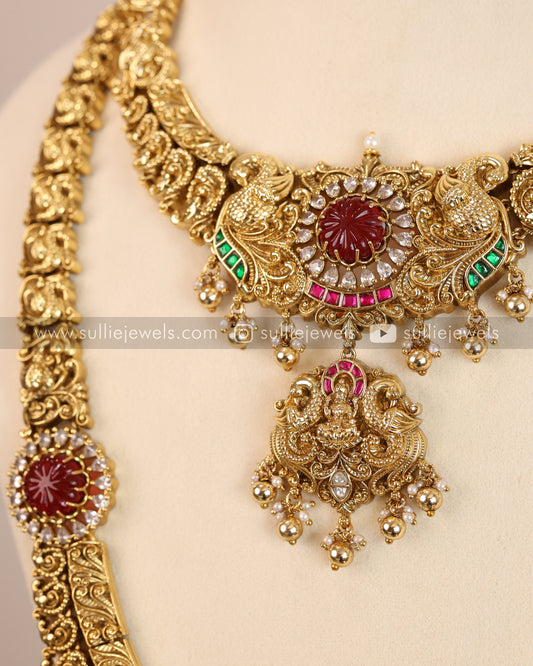 Lakshmi Designer Ruby Bridal Combo ( 3 piece )