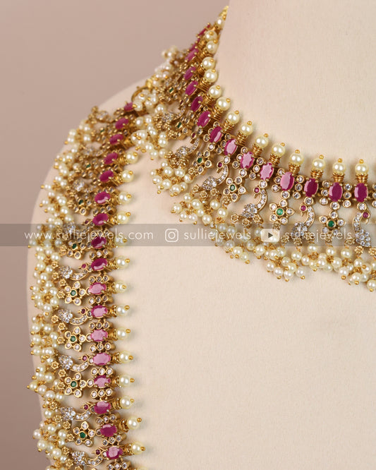 Bridal Peacock Guttapusalu Premium Combo