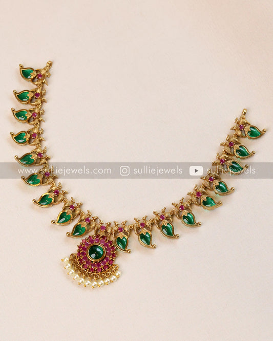 Palakka Premium Necklace with Stud