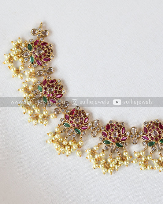 Lotus Kemp Premium Necklace with Stud