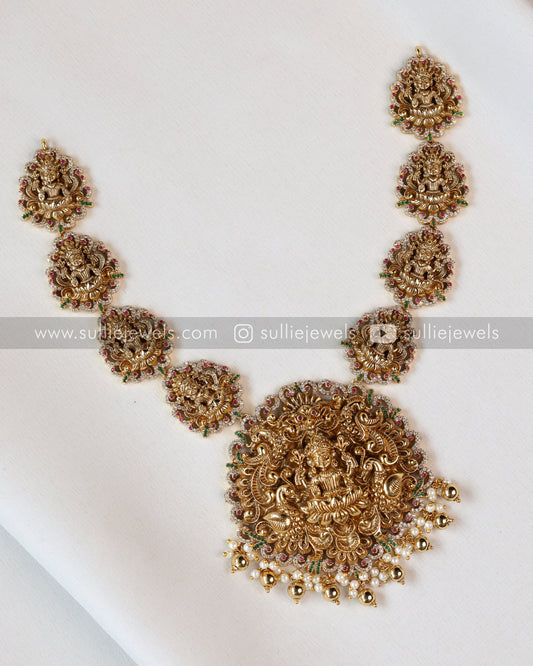 Goddess Premium Stonework Designer Bridal Combo ( 3 Piece )