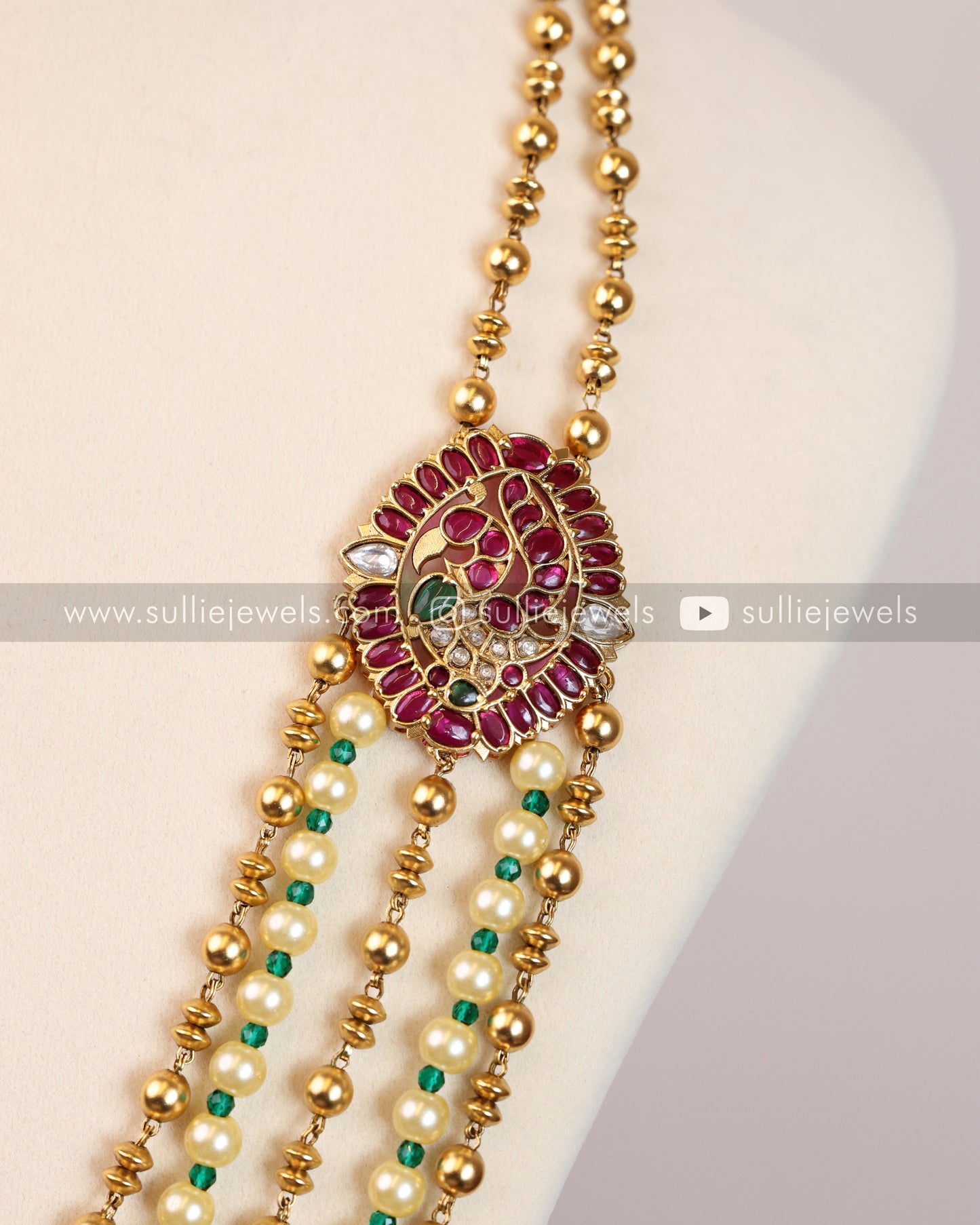 No Idol Peacock Kemp Bridal Combo ( 6 piece )