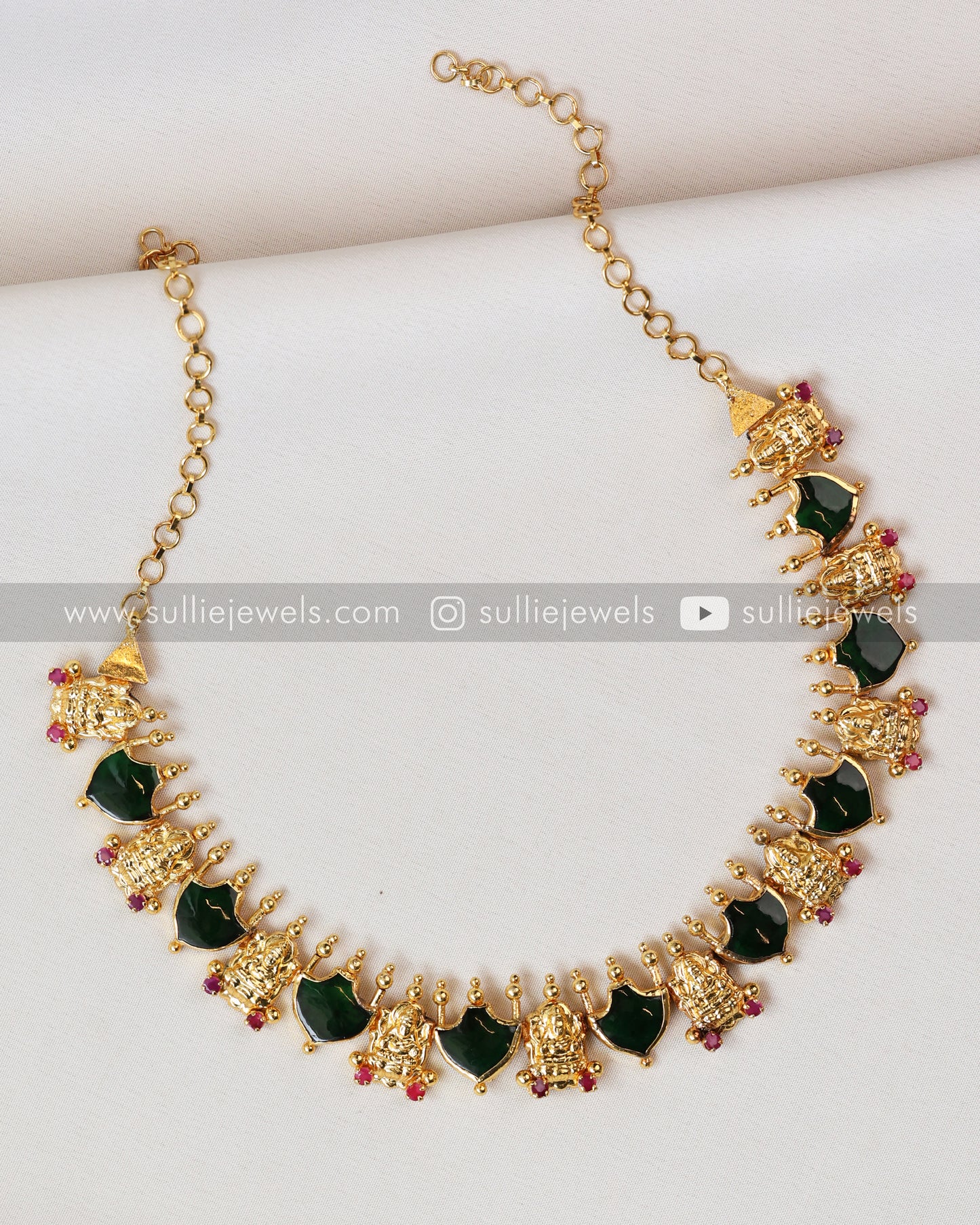 Palakka Premium Gold Plated Necklace
