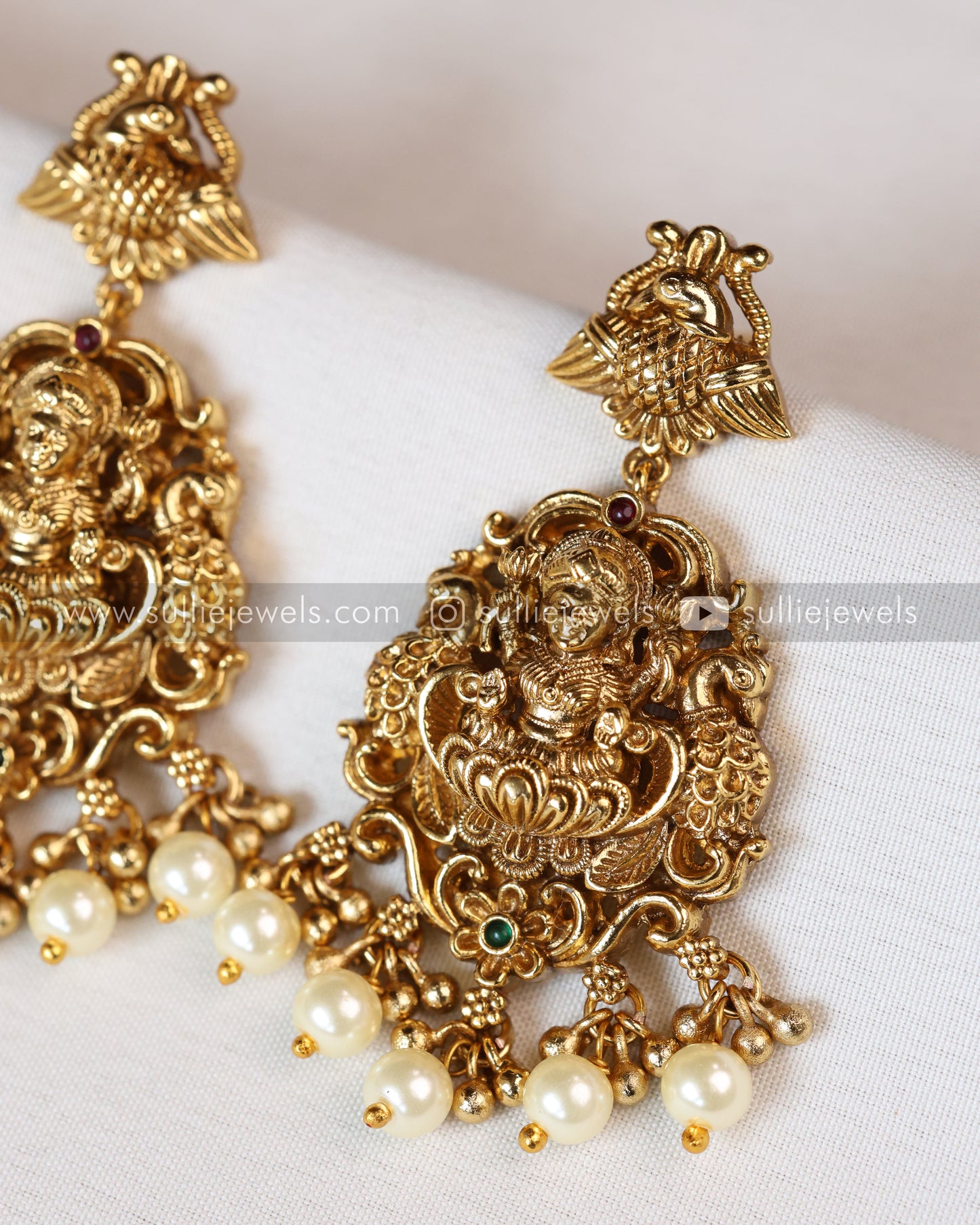 Double Premium Goddess Necklace with Earring