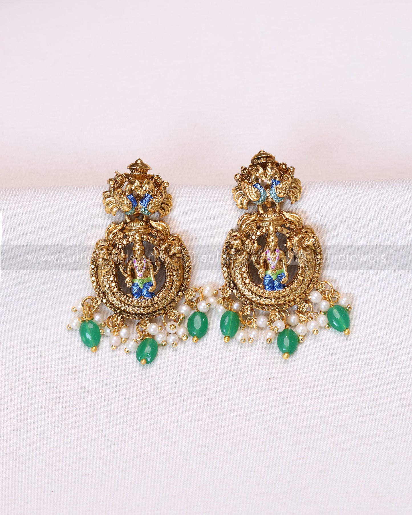 7173 - Sullie Basic - Srinivasa Kalyana Haaram with Earrings