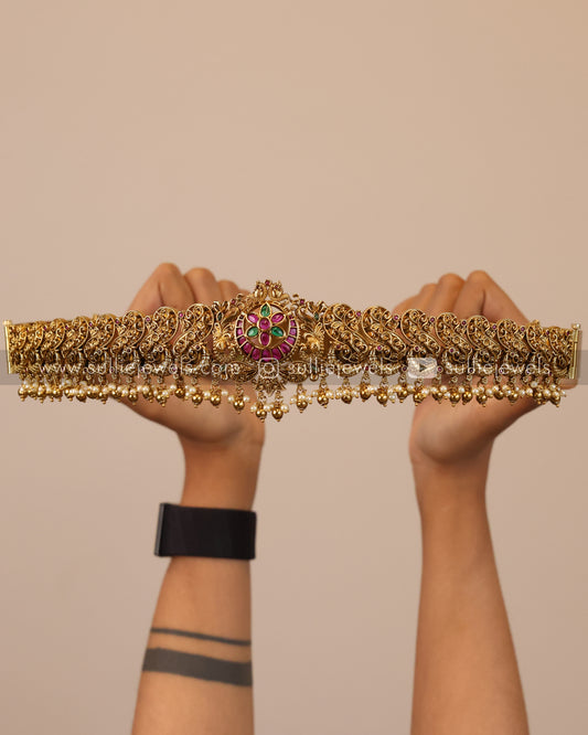 Peacock Kemp Gold Premium Hip Belt