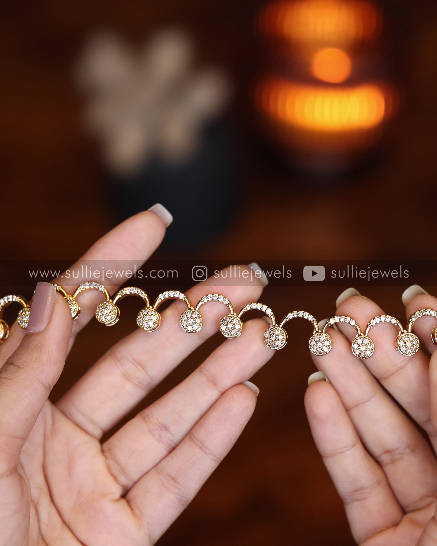 AD Curve Ball Necklace Set