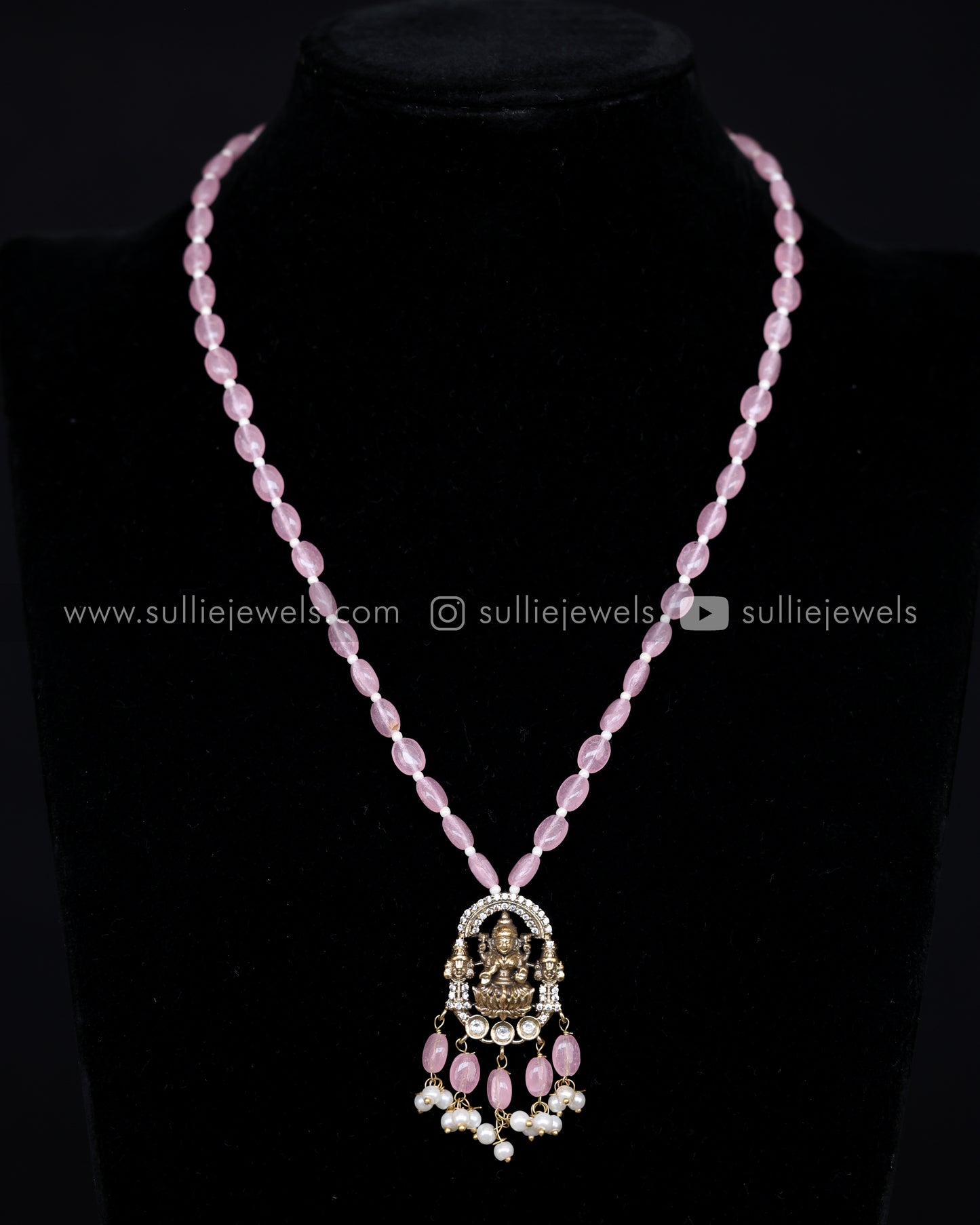 Goddess Bead Pendant with Earring