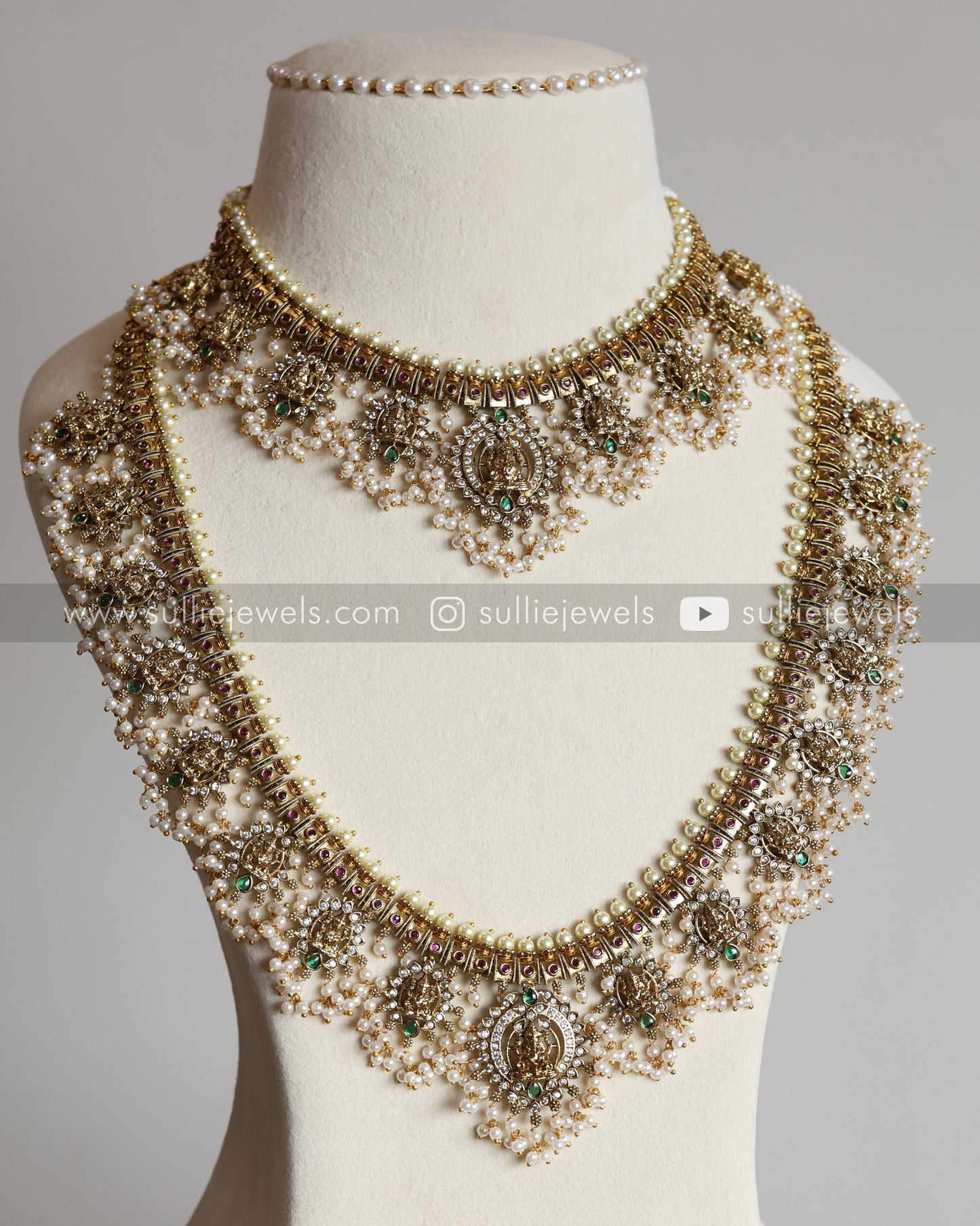 Lakshmi Diamond Premium Guttapusalu Bridal Combo ( 3 Piece )