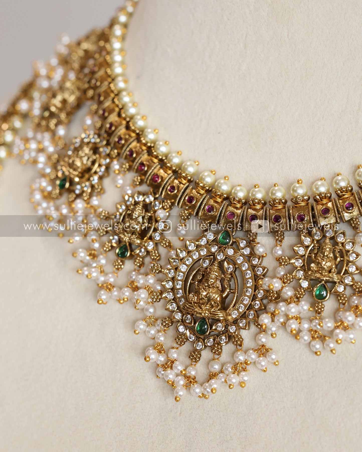 Lakshmi Diamond Premium Guttapusalu Bridal Combo ( 3 Piece )