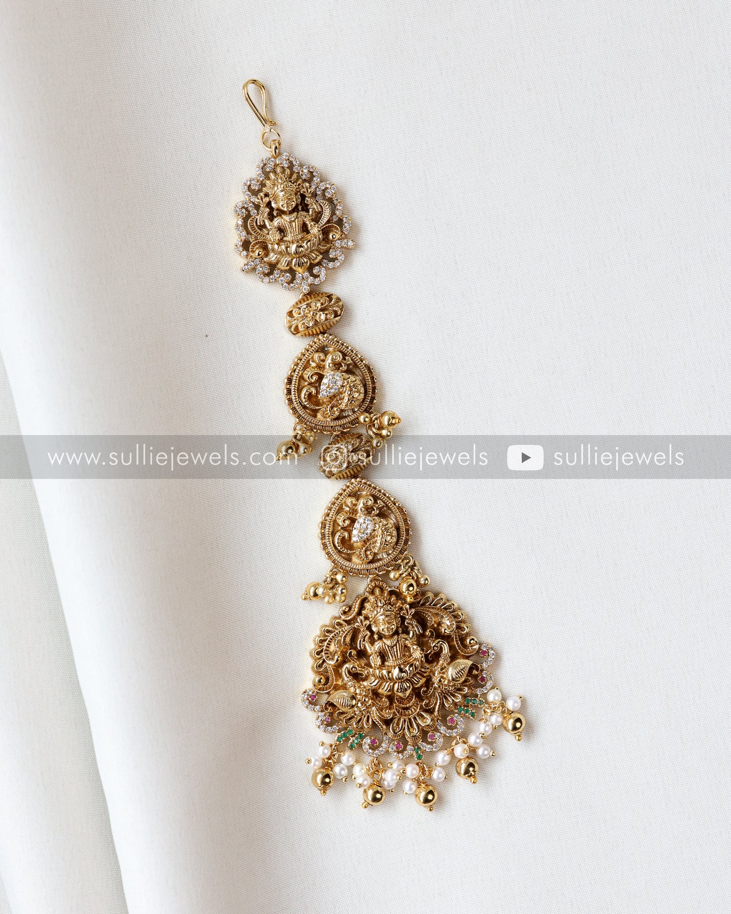 Premium Lakshmi Detailed Stone Tikka / Nettichutti