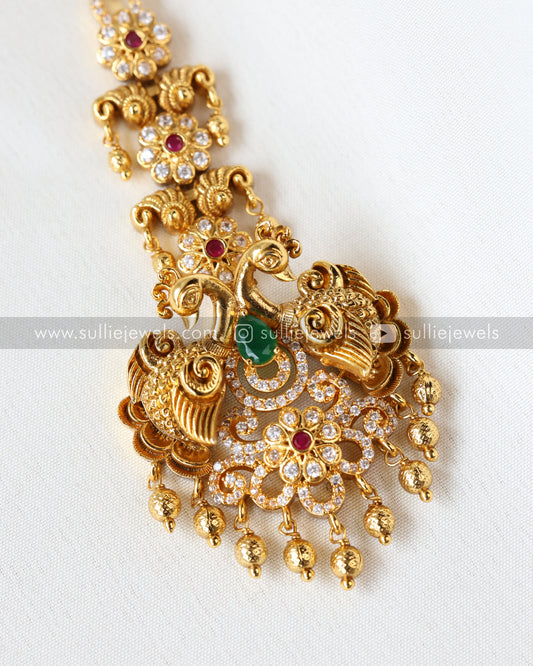 Premium Peacock 3D Stone Tikka / Nettichutti