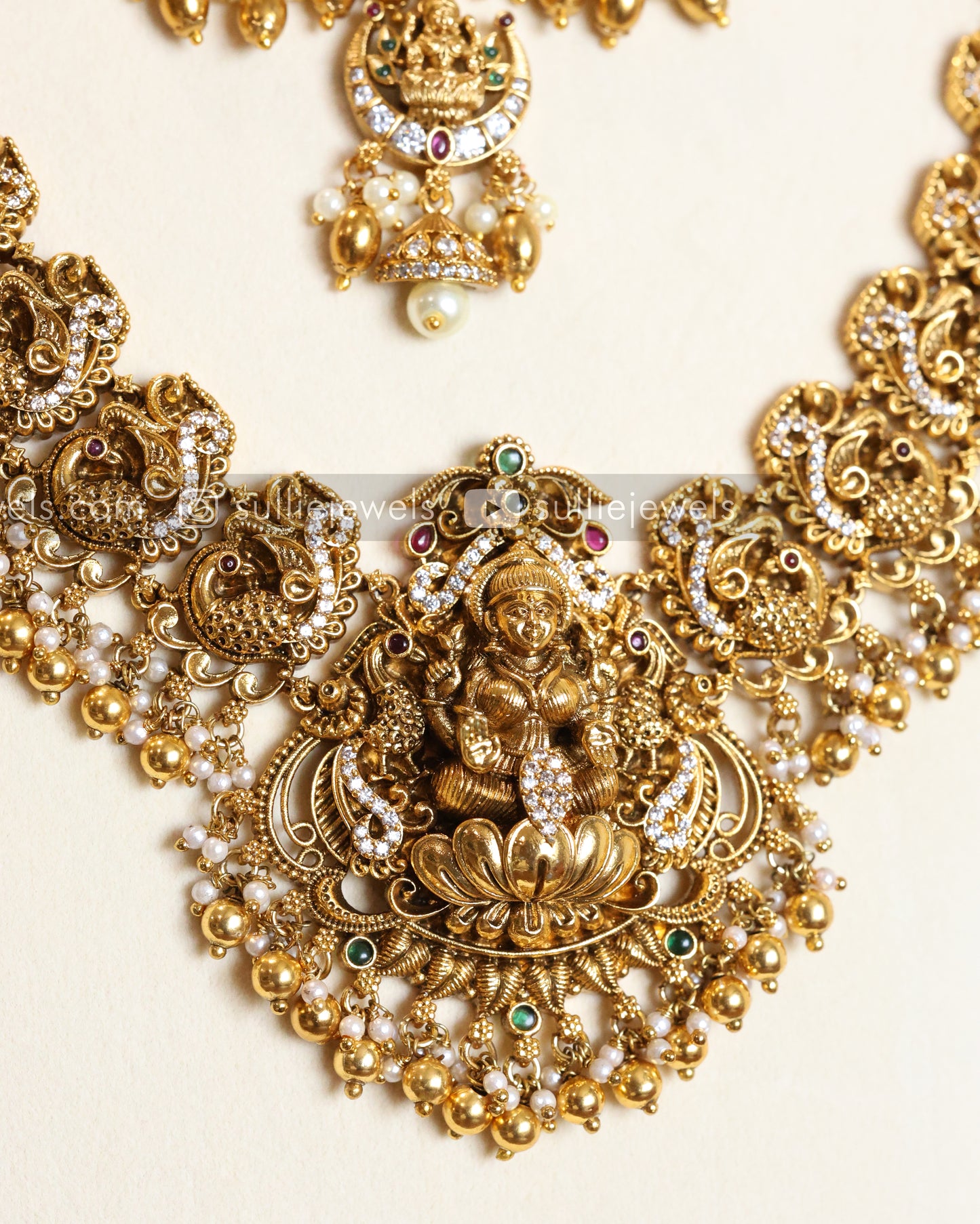 Lakshmi Design AD Premium Bridal Combo ( 5 piece )