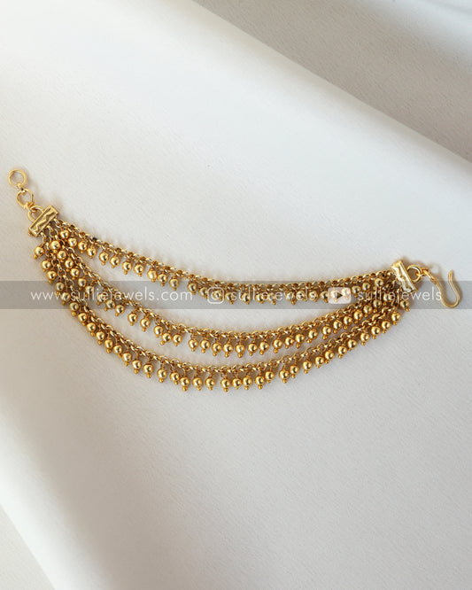 Premium Three Layer Gold Ear Chain