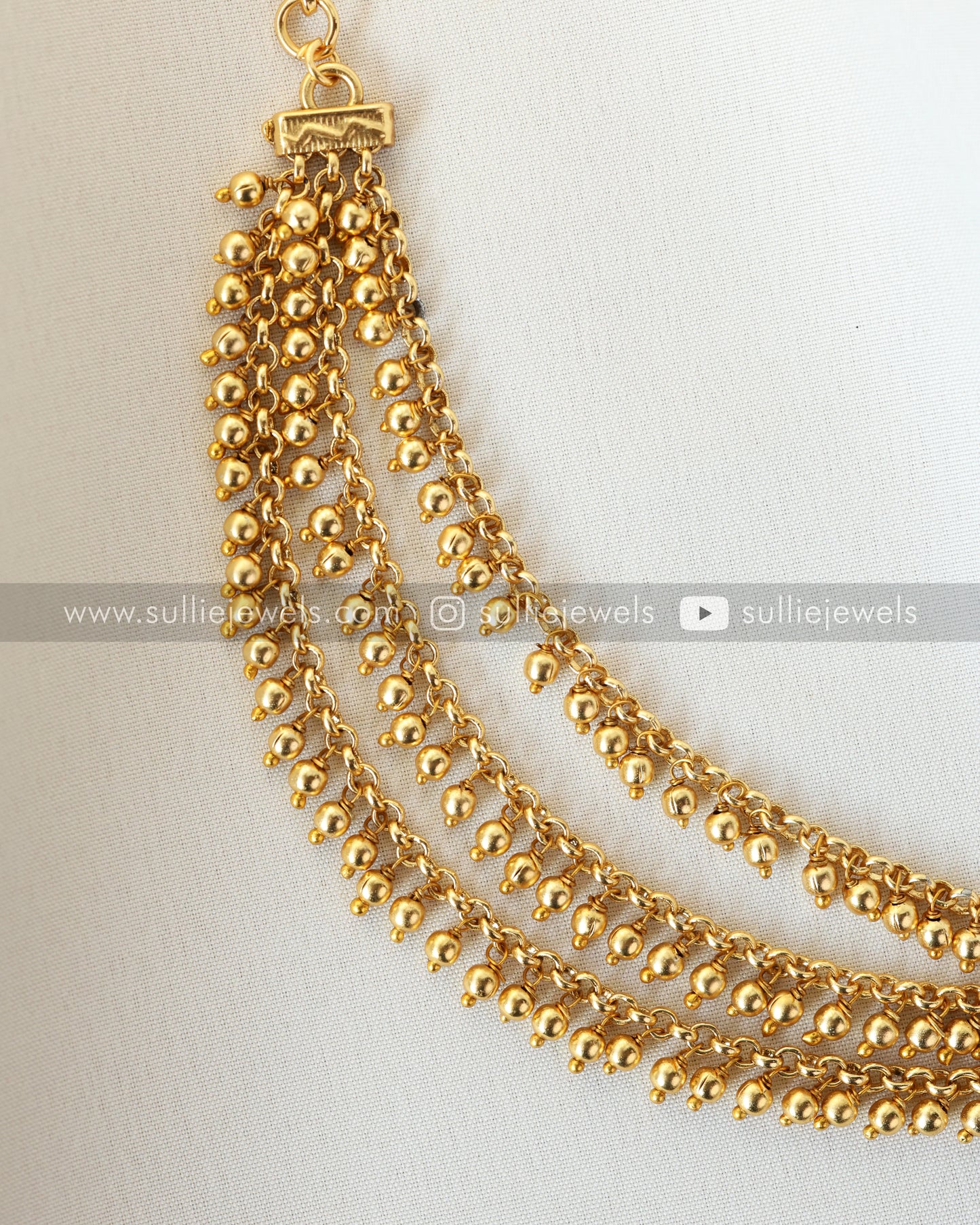 Premium Three Layer Gold Ear Chain