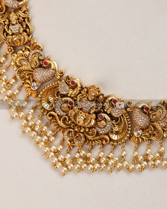 Premium Goddess Long Chain with Earring