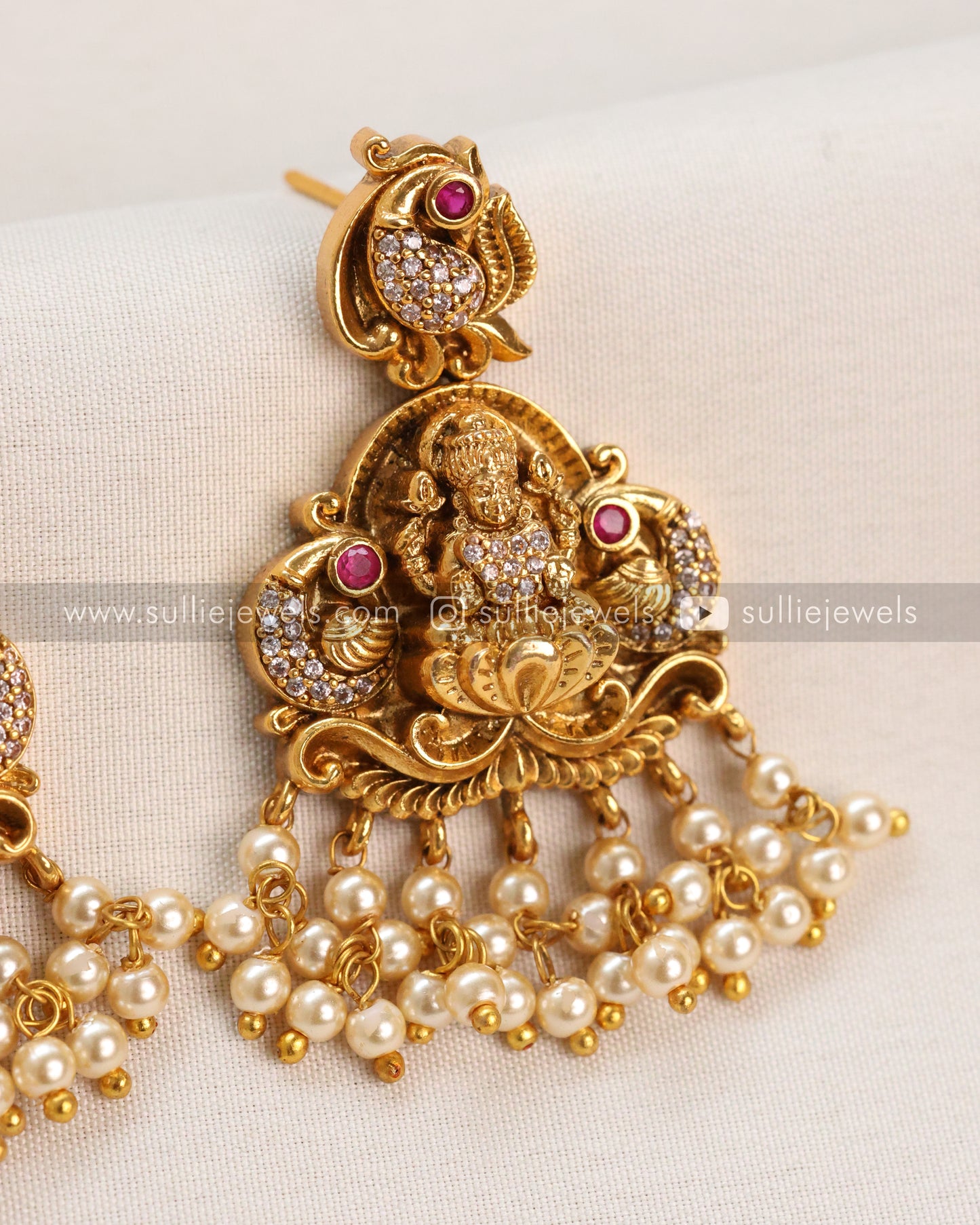 Premium Goddess Necklace with Earring