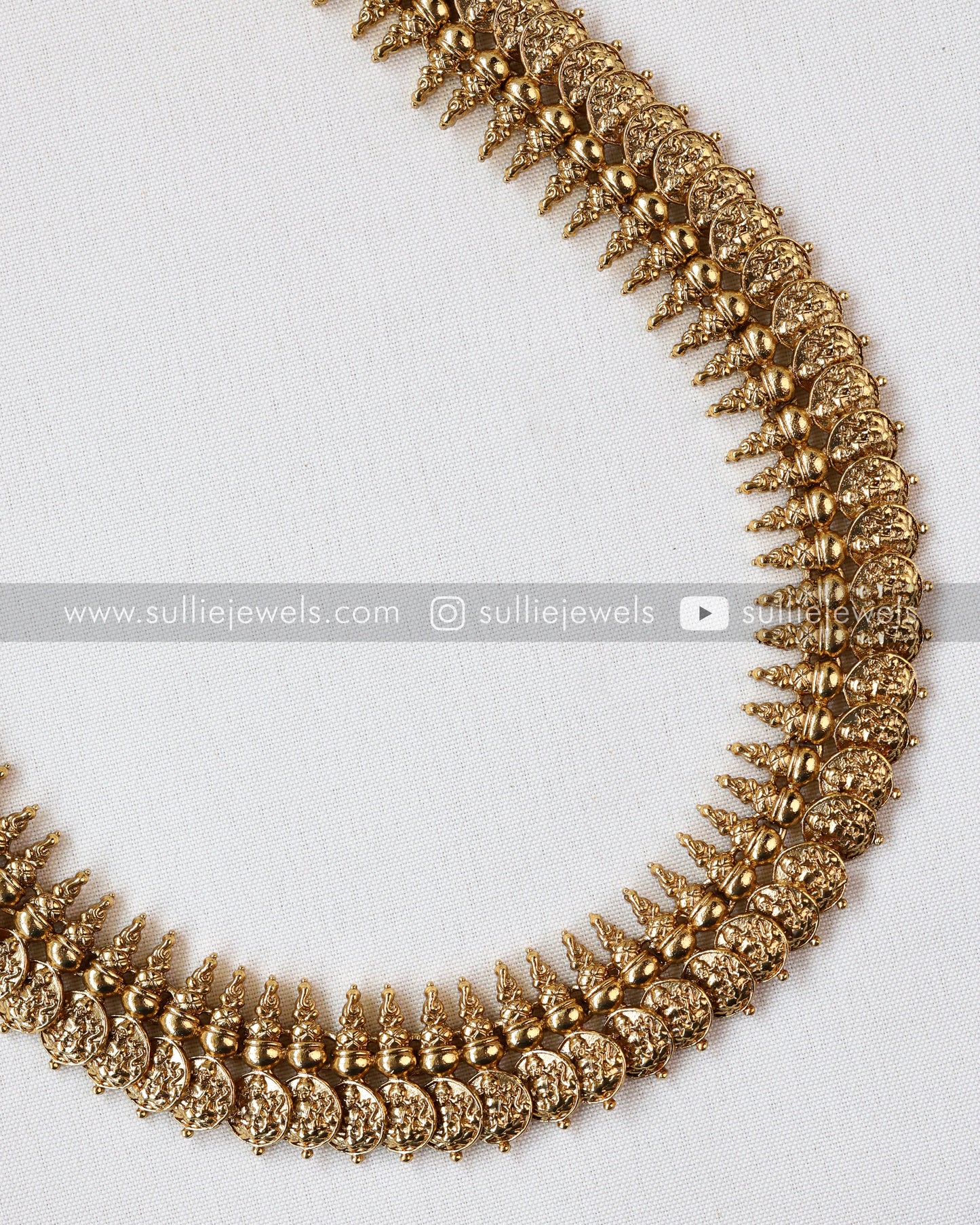 Antique Coin Long Chain / Hip Chain