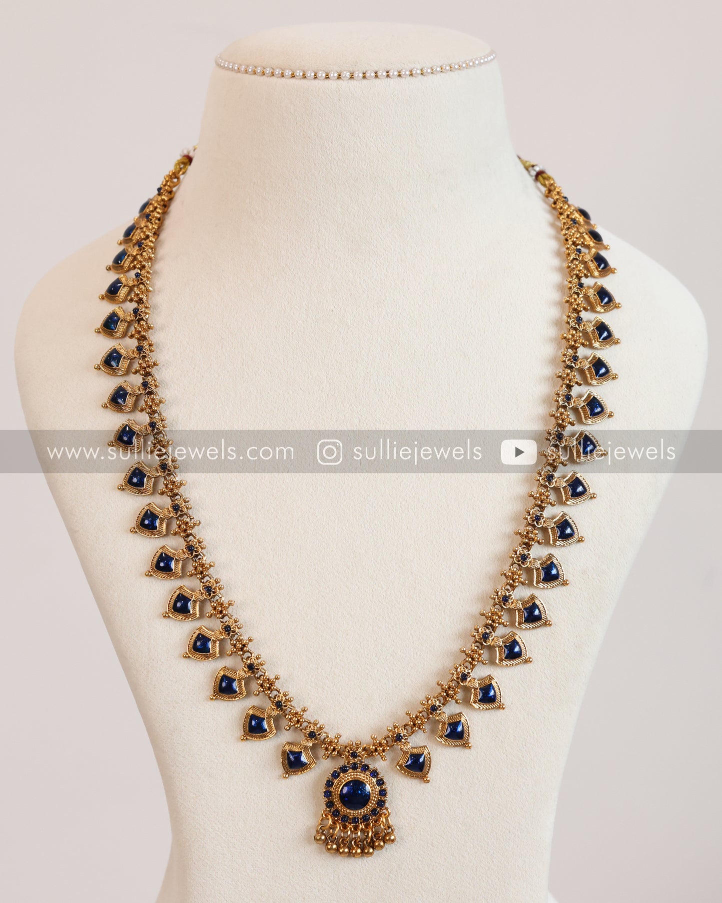 Sullie Basic - Kerala Palakka Long Chain / Maala with Studs
