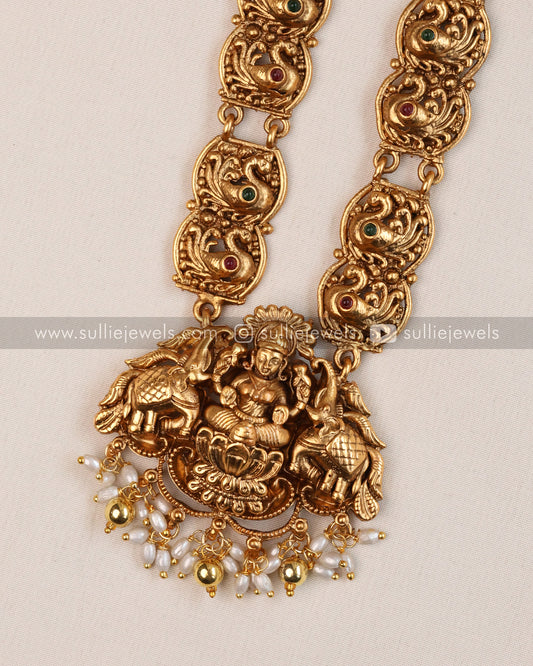 Lakshmi Long Chain / Haaram with Jhumka