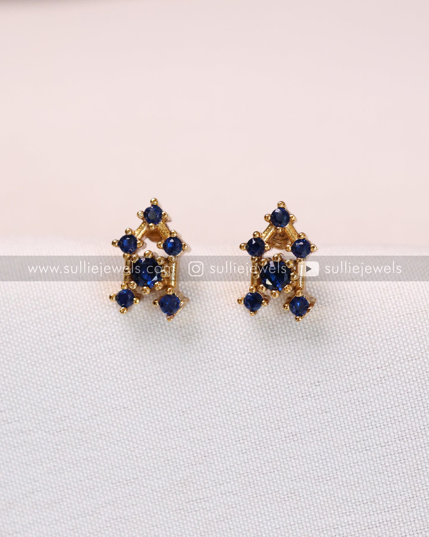 Minimal Spike Diamond Necklace with Stud