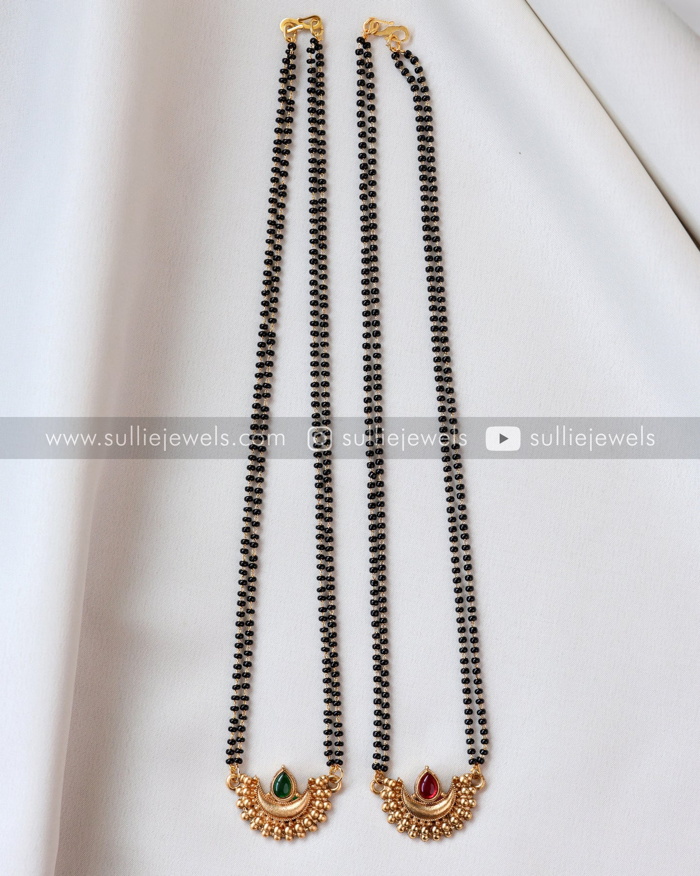 Chandbali Mangalsutra with Studs