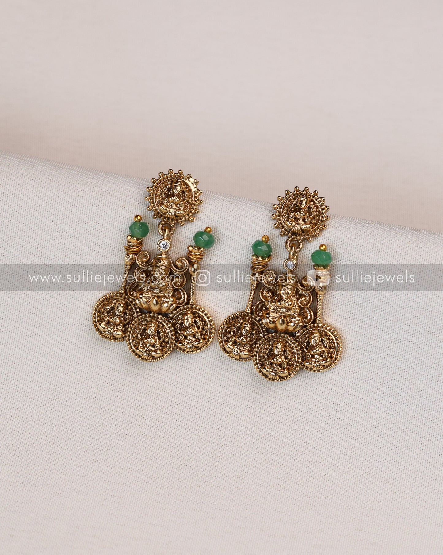 Lakshmi Mint & Gold Bridal Combo ( 6 Piece )