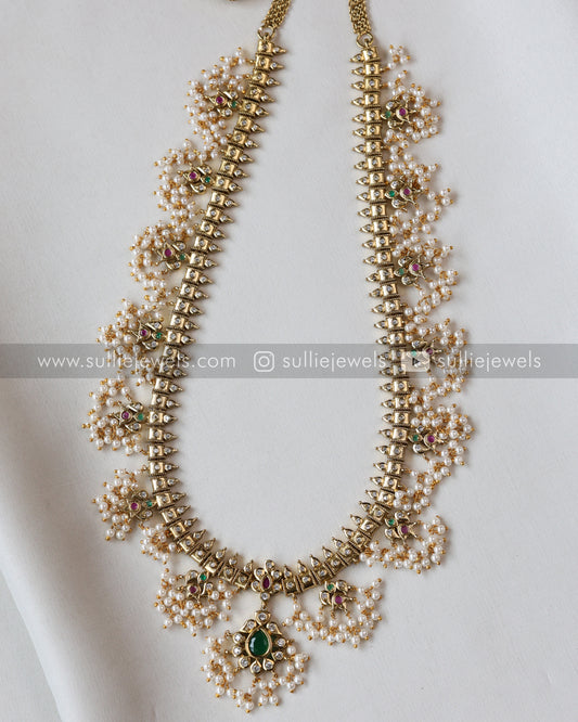 Premium Emerald Guttapusalu Hipchain