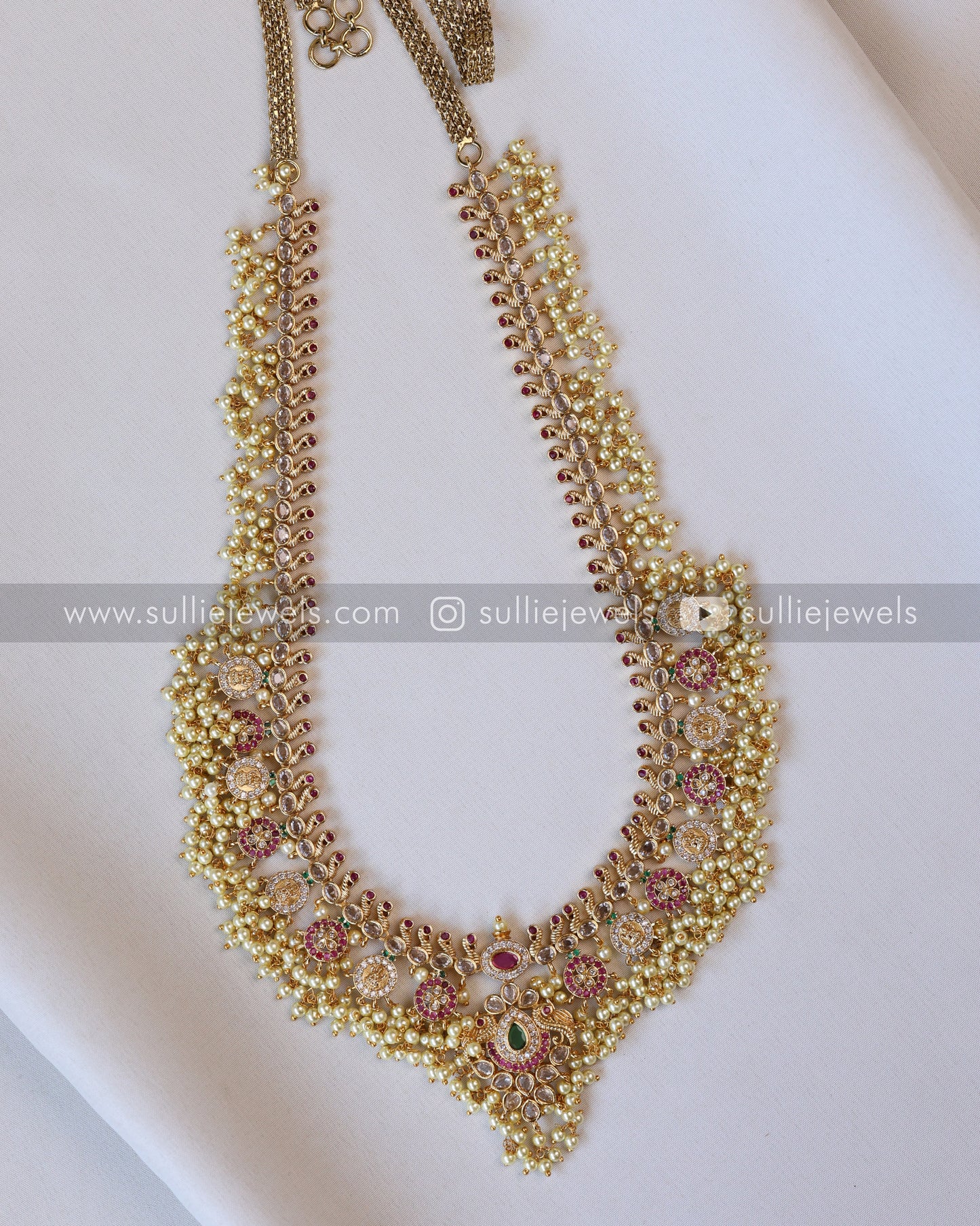 Guttapusalu Stonework Premium Goddess Hipchain