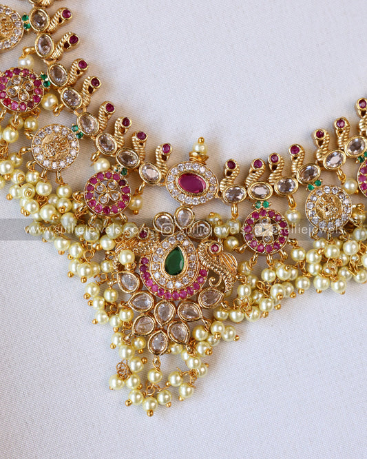 Guttapusalu Stonework Premium Goddess Hipchain