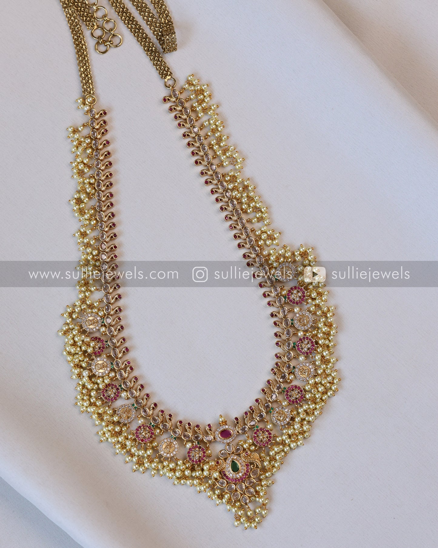 Guttapusalu Stonework Premium Goddess Hipchain
