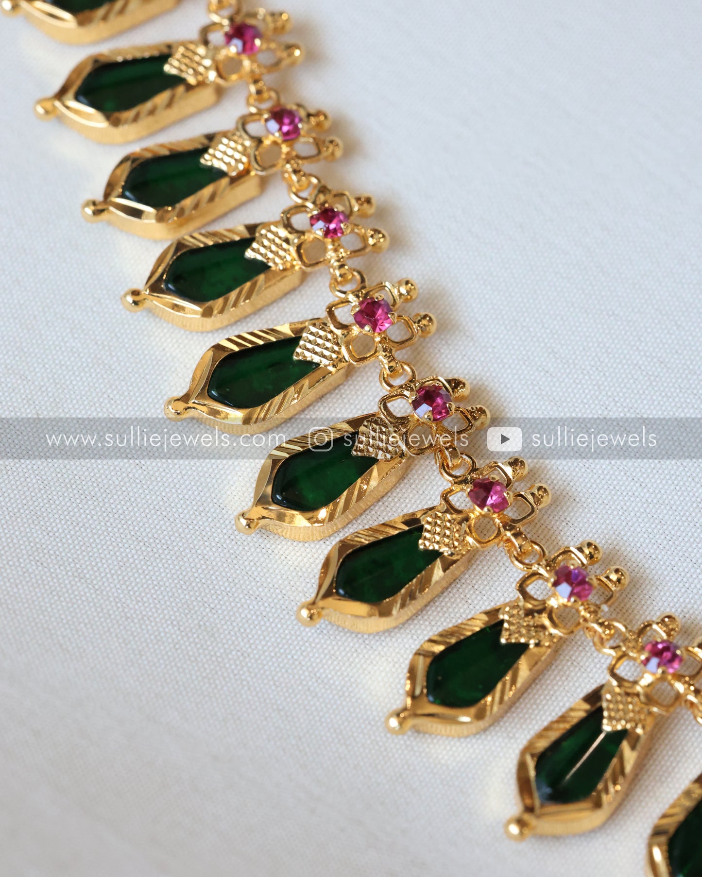 Gold Plated Nagapadam - Kerala Palakka Long Chain