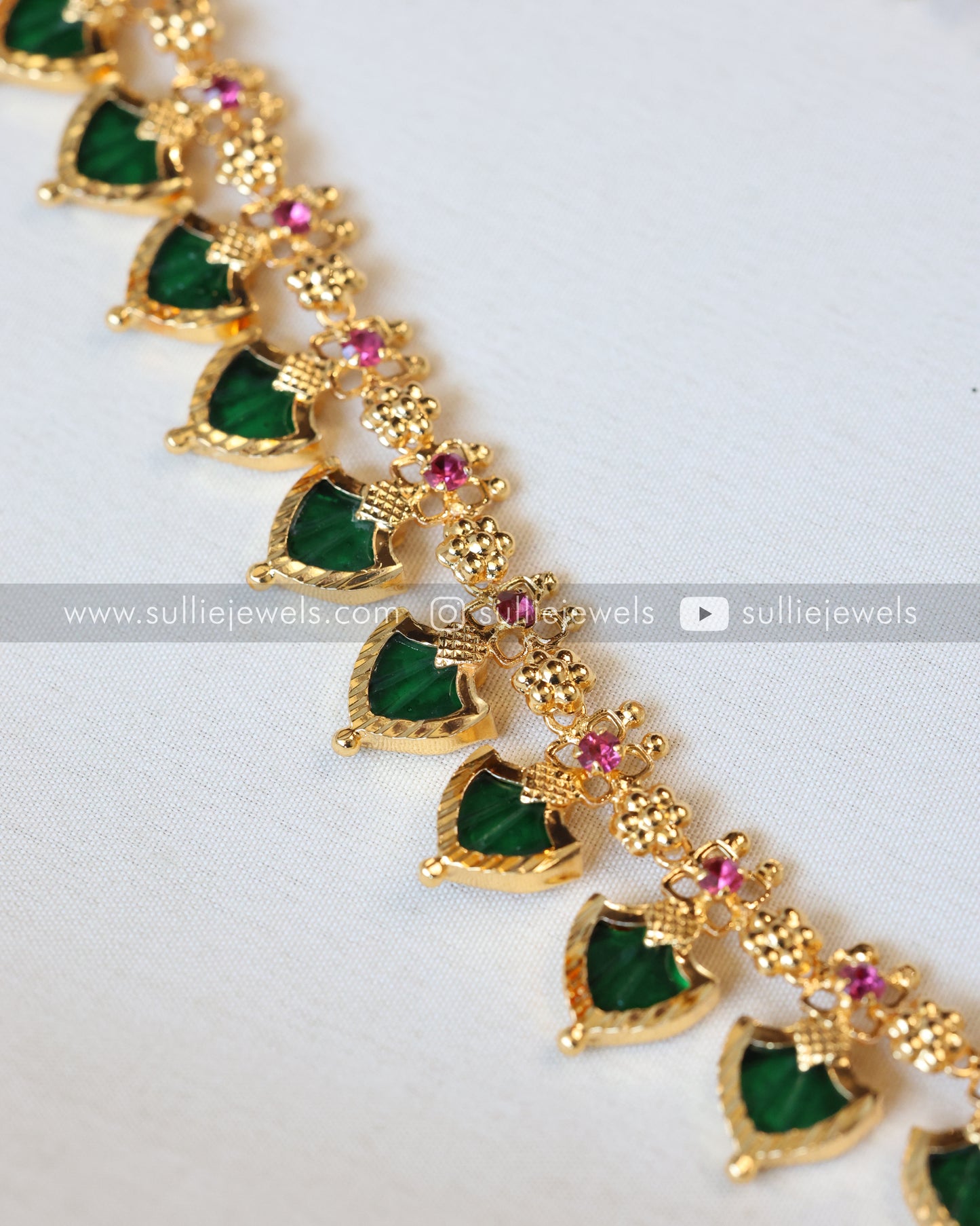 Gold Plated Nagapadam - Kerala Palakka Long Chain