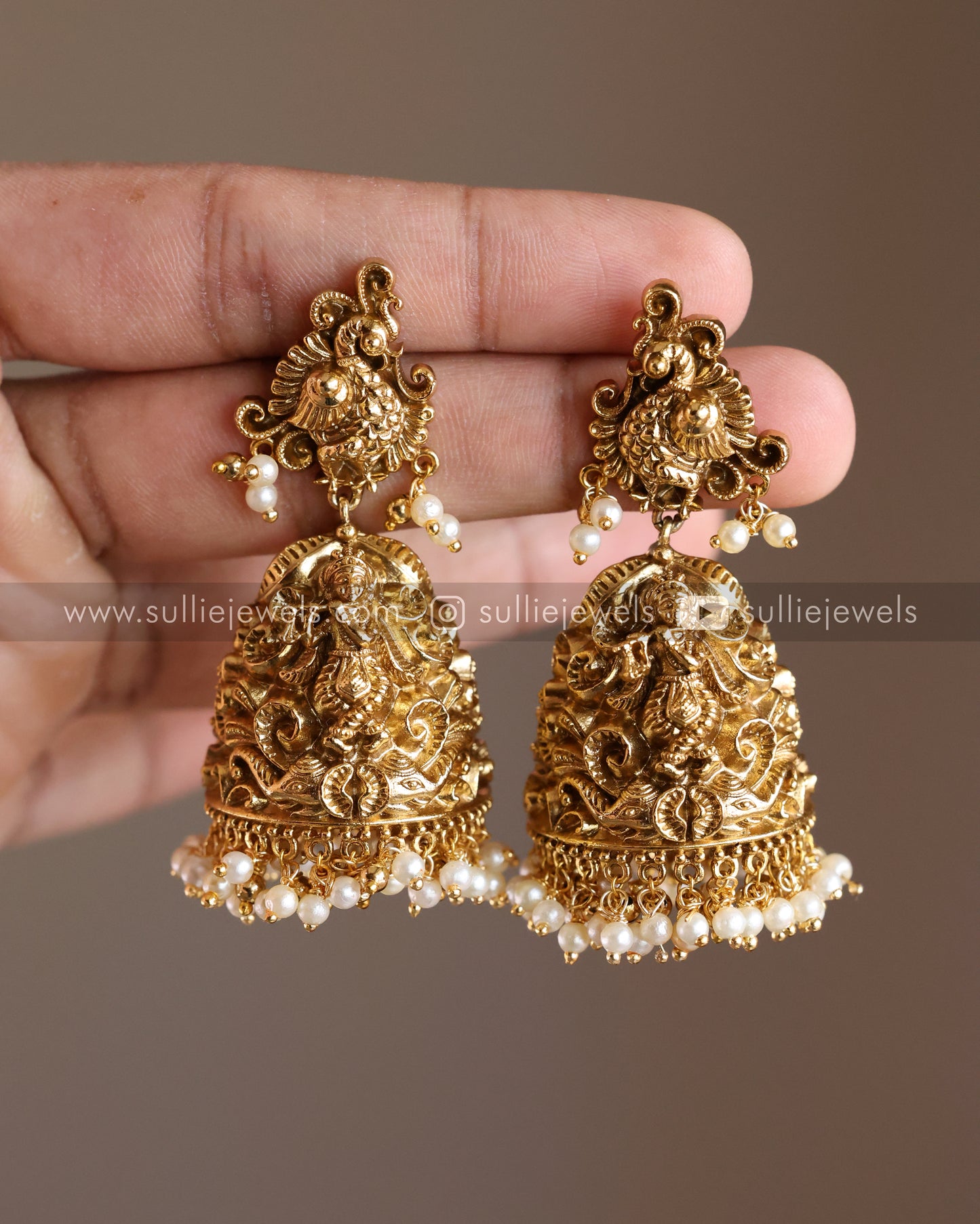 Premium Lakshmi Onyx Mint Beads Bridal Combo ( 6 piece )