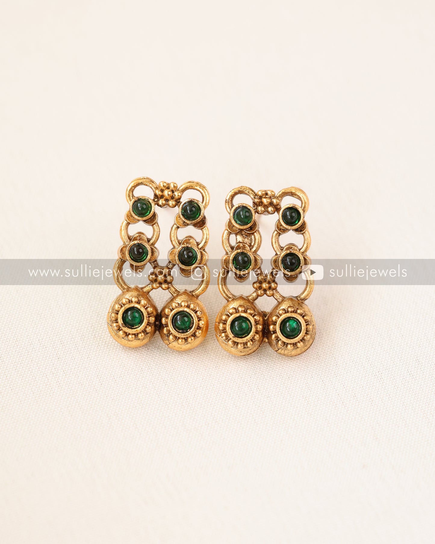 Gold Necklace ( not antique ) with Earring