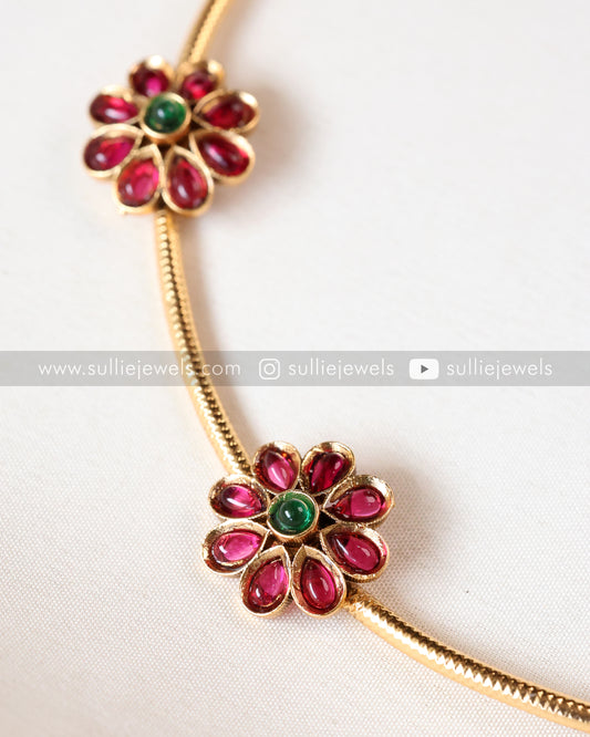 Sullie Basic - Ruby Flower Hasli with Stud