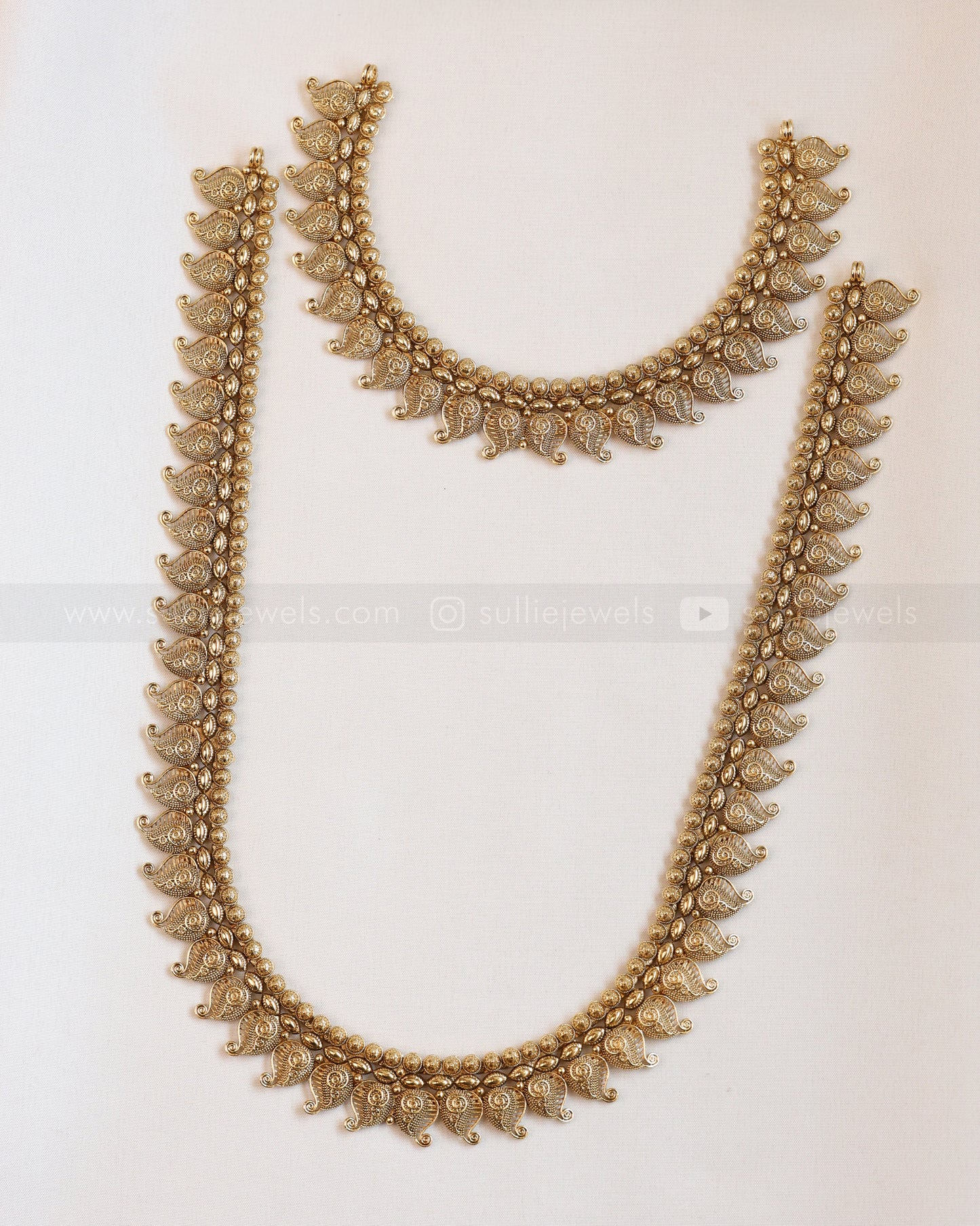 Gold Mango Bridal combo ( 3 piece )