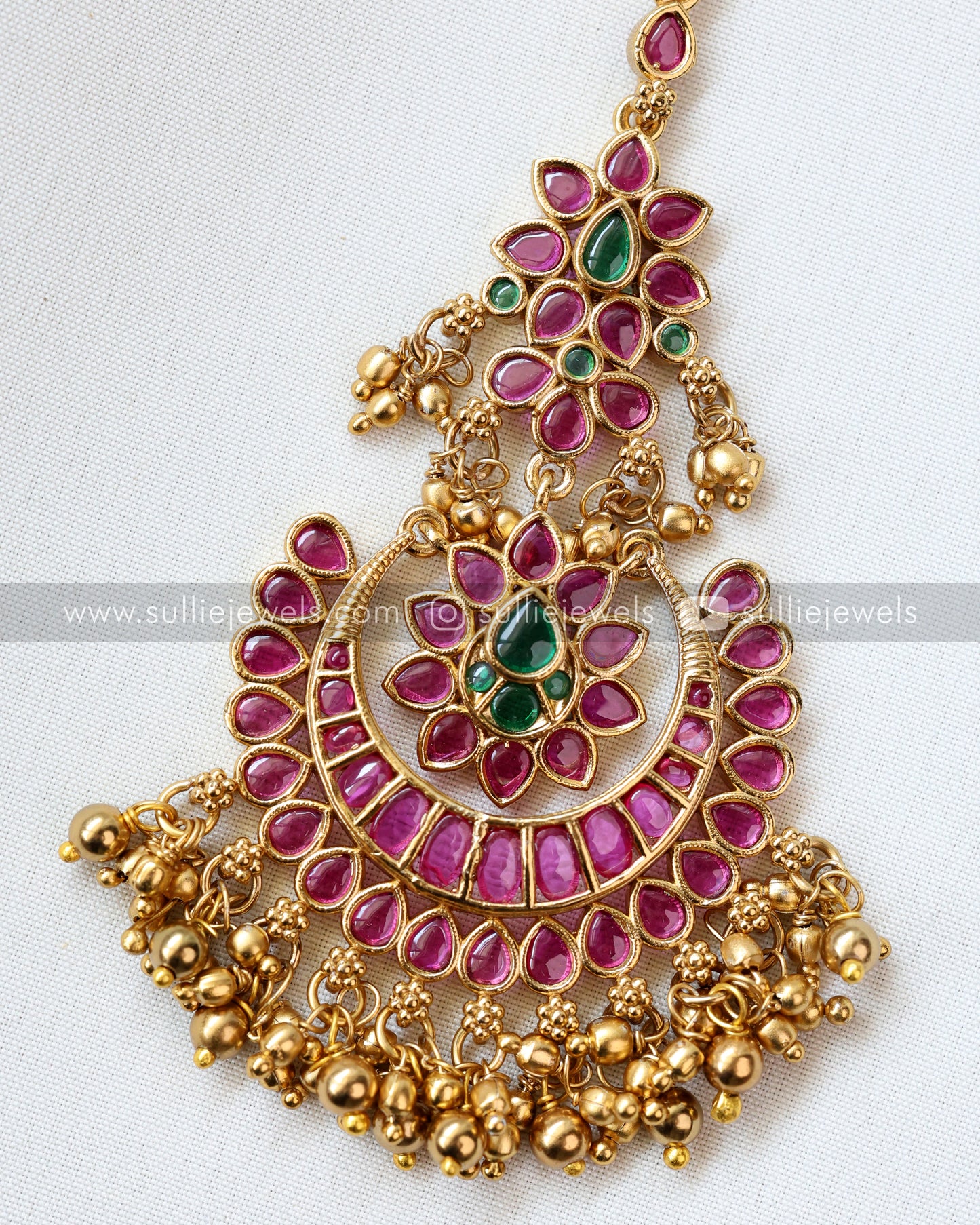 Premium Kemp Chandbali Tikka