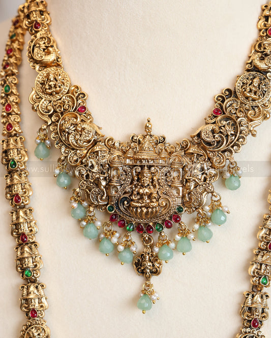 Sullie Basic - Lakshmi Bridal Mint Beads Combo ( 3 piece )