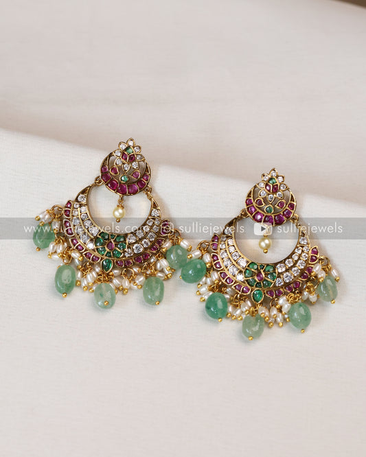 Premium Kemp Chandbali Earring