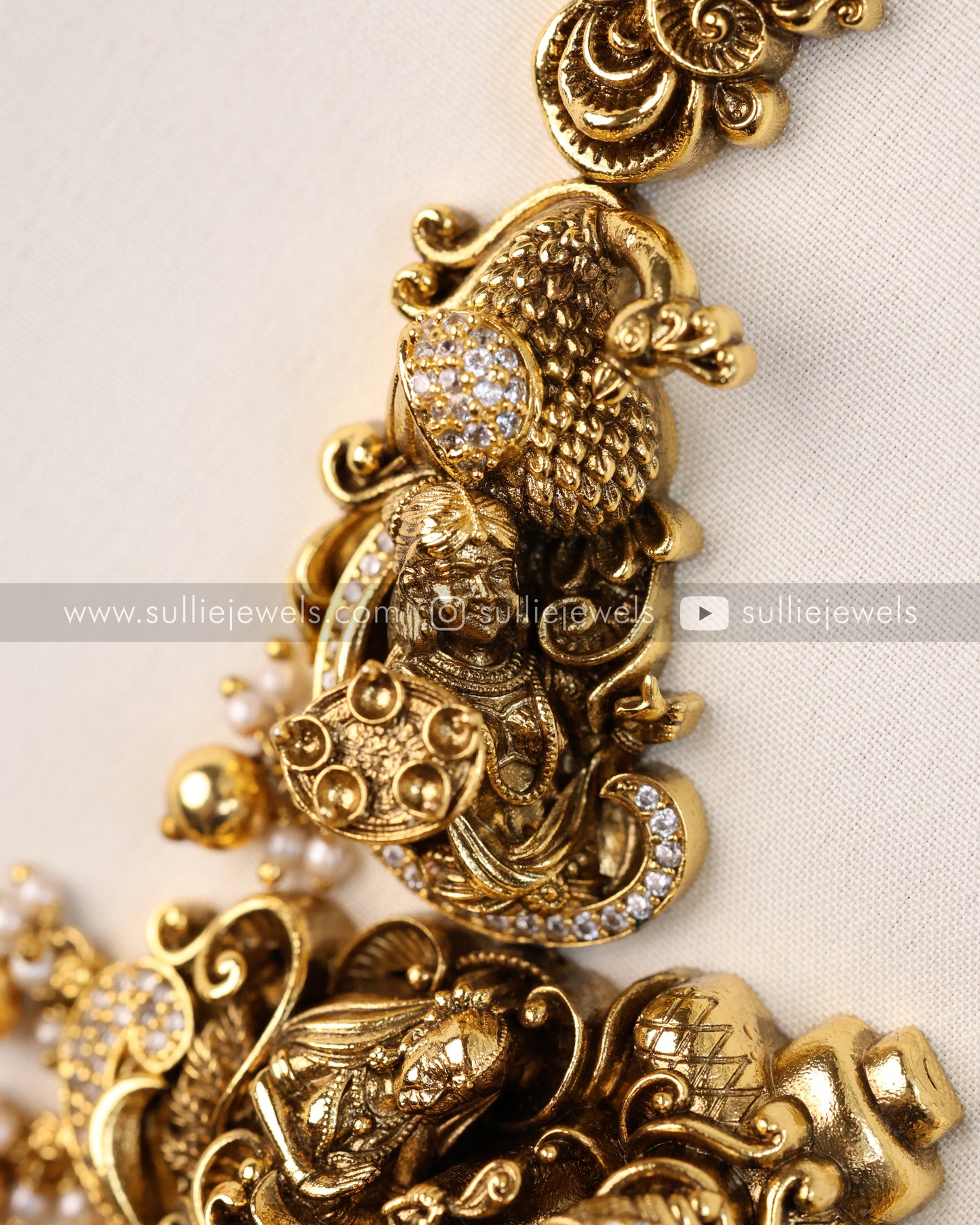 Lakshmi Premium Necklace with Jhumka