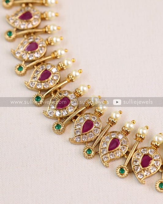Mango Necklace / Maanga Maala with Studs