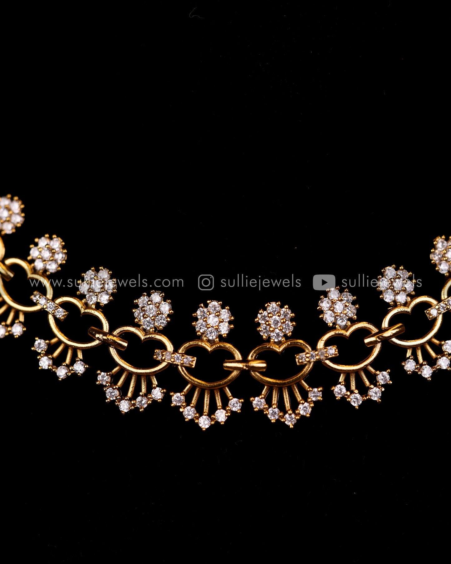 Diamond Lookalike Necklace Set