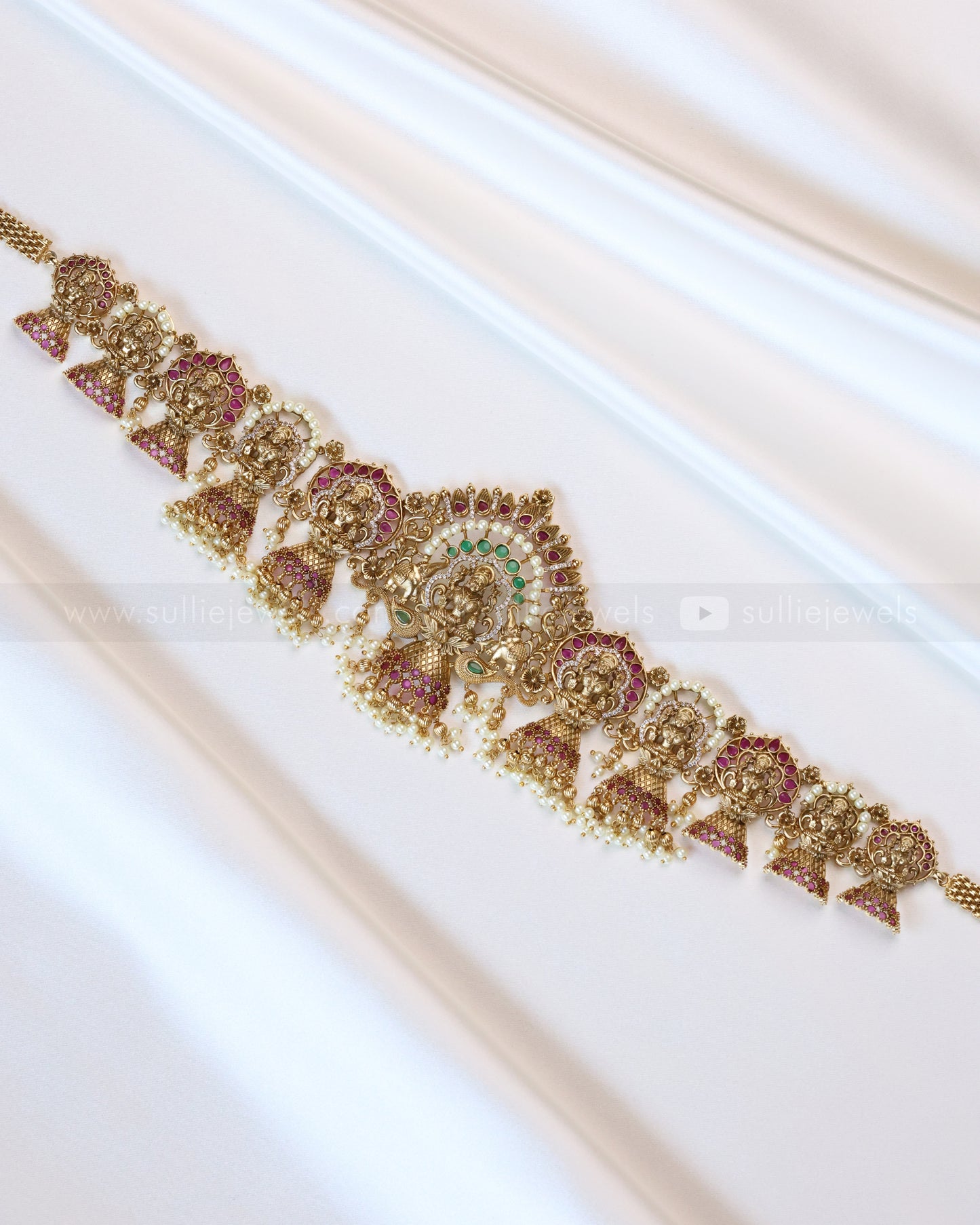 Premium Goddess Jhumka Hipchain