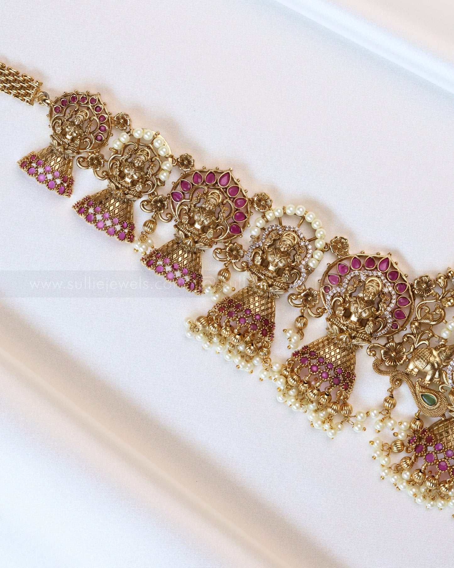 Premium Goddess Jhumka Hipchain