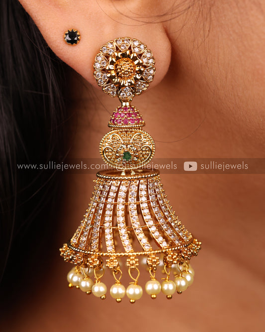 Premium Stone Jhumka