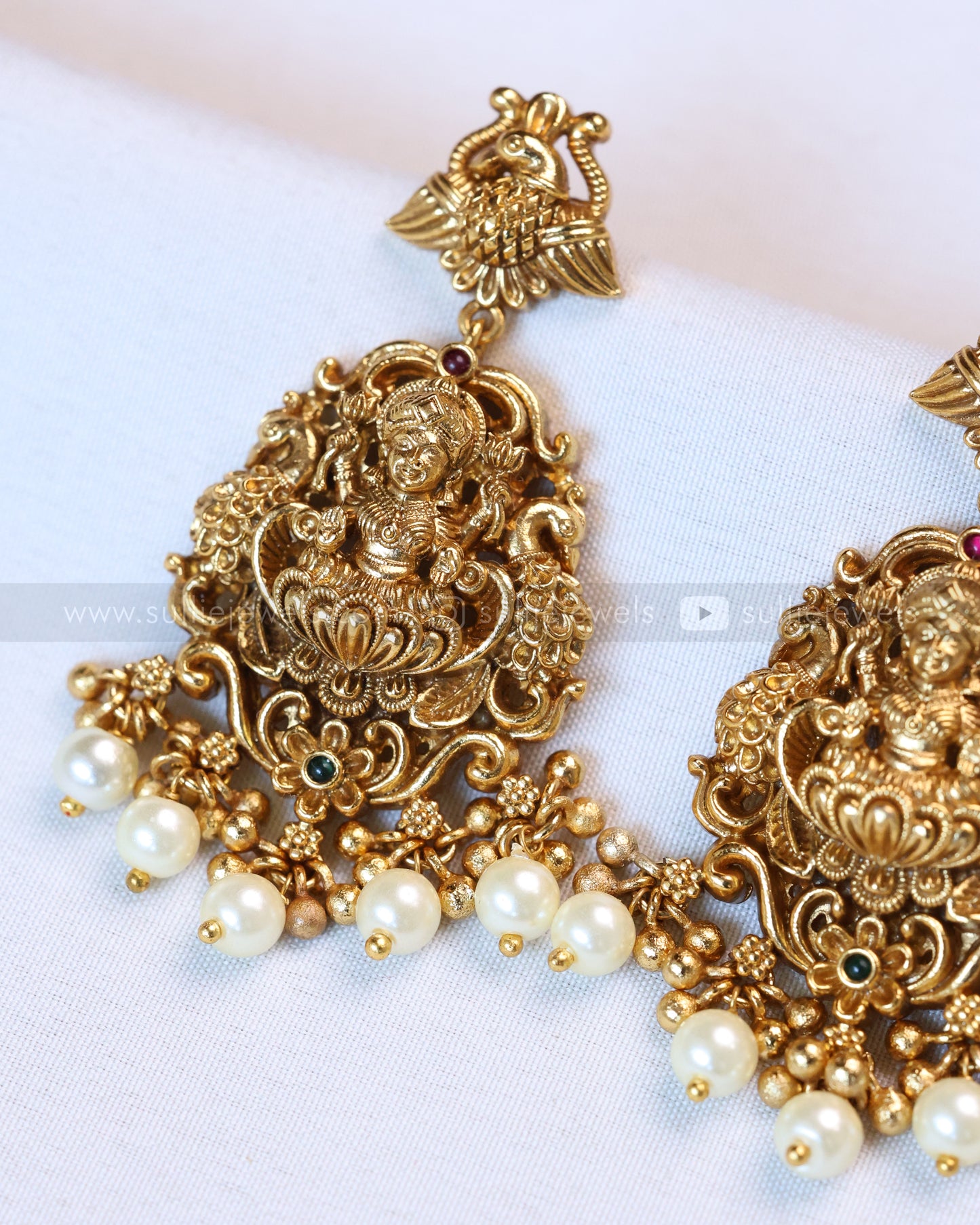 7145 - Double Layer Premium Goddess Longchain with Earring