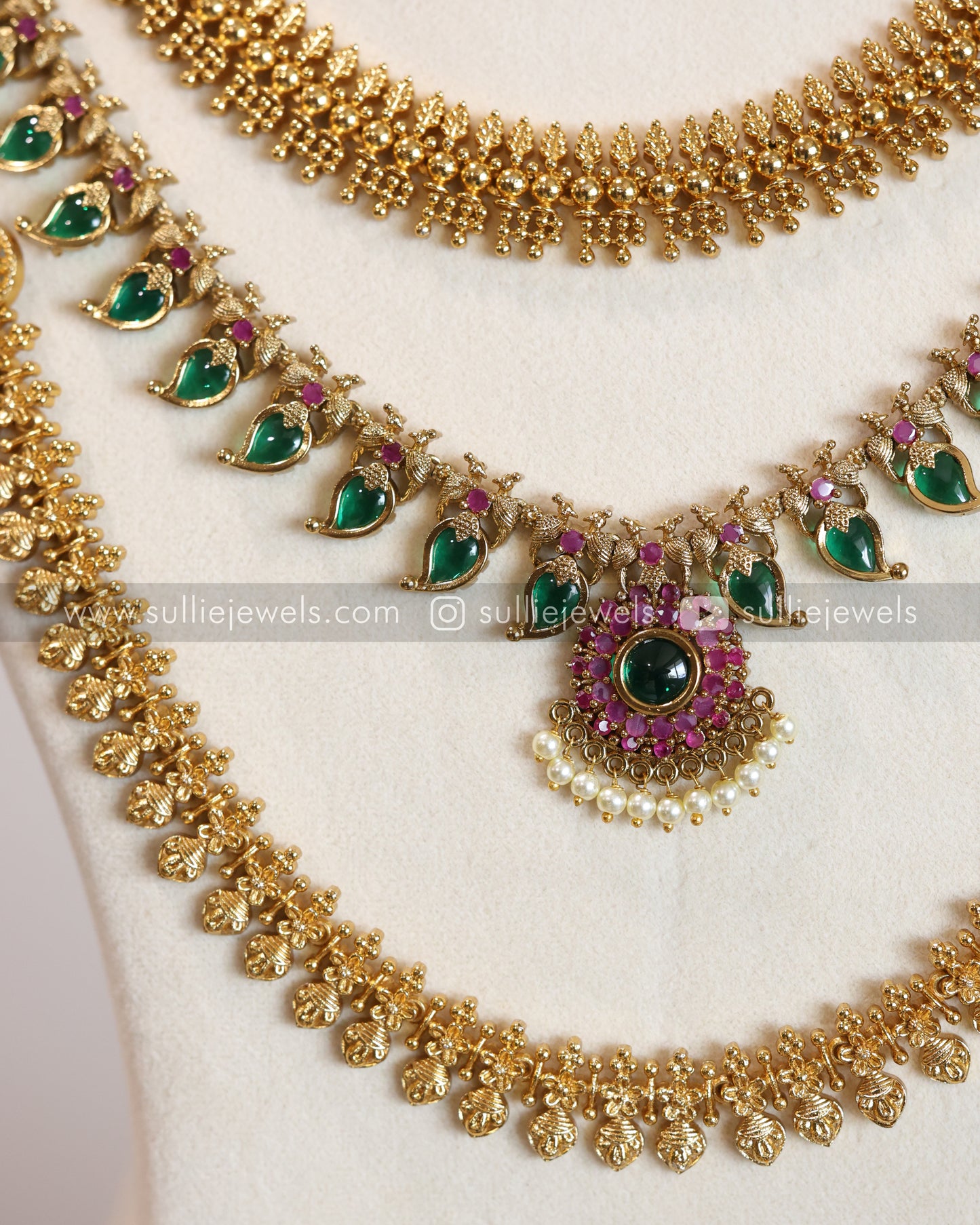 Traditional No idol Palakka Bridal Combo ( 8 Piece )